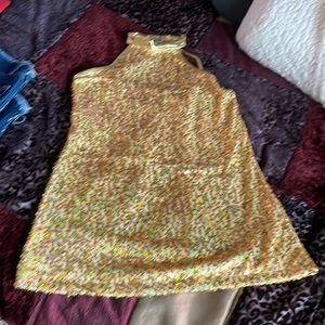 Gold dance costume